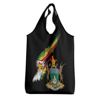 Zimbabwe Wings Flag Grocery Bag Proudly Zimbabwean - Wonder Print Shop