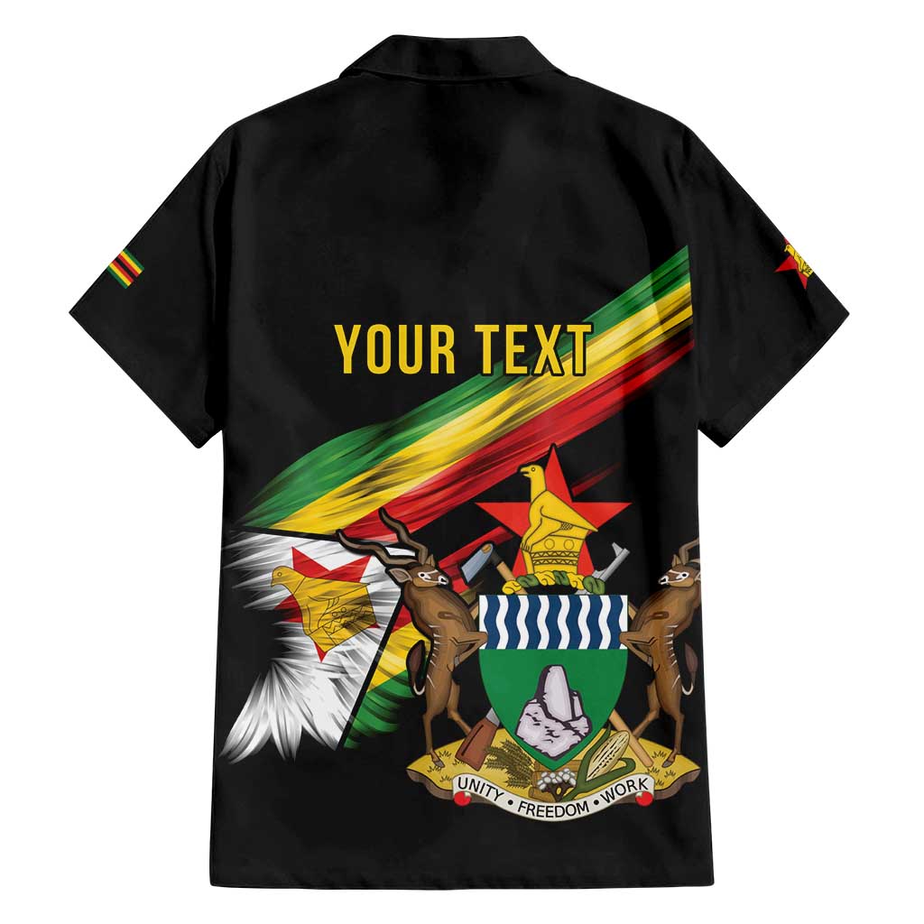 Zimbabwe Wings Flag Hawaiian Shirt Proudly Zimbabwean - Wonder Print Shop