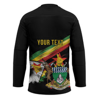 Zimbabwe Wings Flag Hockey Jersey Proudly Zimbabwean - Wonder Print Shop