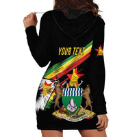 Zimbabwe Wings Flag Hoodie Dress Proudly Zimbabwean - Wonder Print Shop