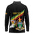 Zimbabwe Wings Flag Long Sleeve Polo Shirt Proudly Zimbabwean - Wonder Print Shop