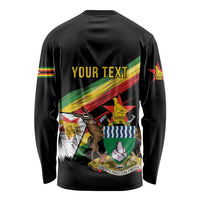 Zimbabwe Wings Flag Long Sleeve Shirt Proudly Zimbabwean - Wonder Print Shop