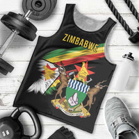 Zimbabwe Wings Flag Men Tank Top Proudly Zimbabwean - Wonder Print Shop
