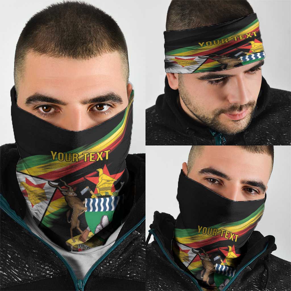 Zimbabwe Wings Flag Neck Gaiter Proudly Zimbabwean - Wonder Print Shop