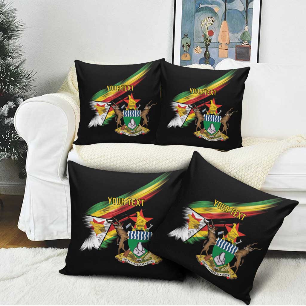 Zimbabwe Wings Flag Pillow Cover Proudly Zimbabwean - Wonder Print Shop