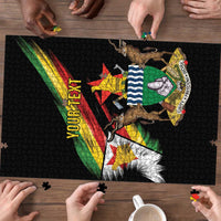Zimbabwe Wings Flag Puzzle Proudly Zimbabwean - Wonder Print Shop