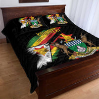 Zimbabwe Wings Flag Quilt Bed Set Proudly Zimbabwean - Wonder Print Shop