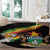 Zimbabwe Wings Flag Round Carpet Proudly Zimbabwean - Wonder Print Shop