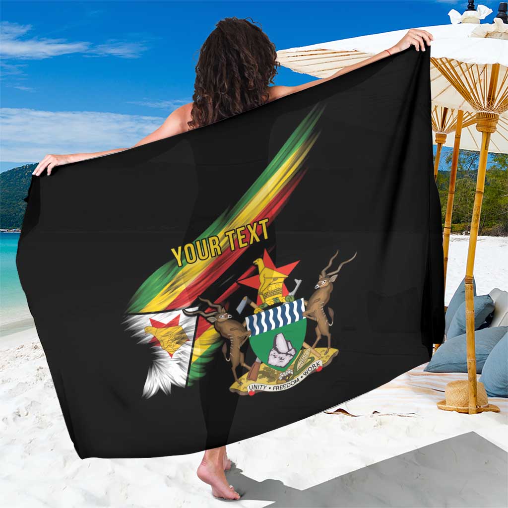 Zimbabwe Wings Flag Sarong Proudly Zimbabwean - Wonder Print Shop
