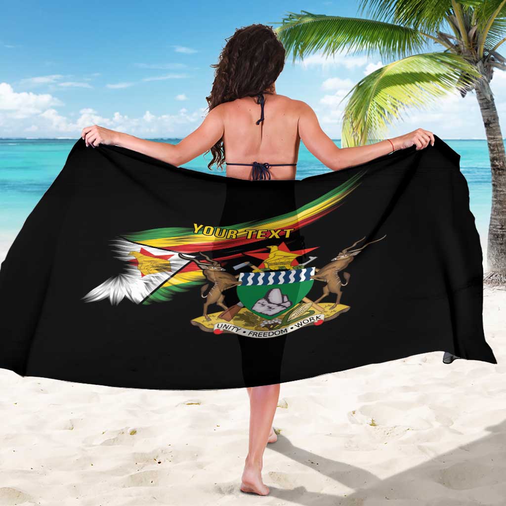 Zimbabwe Wings Flag Sarong Proudly Zimbabwean - Wonder Print Shop