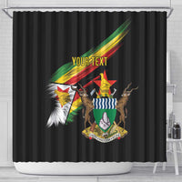 Zimbabwe Wings Flag Shower Curtain Proudly Zimbabwean - Wonder Print Shop