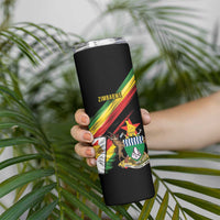 Zimbabwe Wings Flag Skinny Tumbler Proudly Zimbabwean - Wonder Print Shop