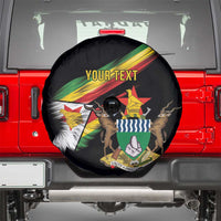 Zimbabwe Wings Flag Spare Tire Cover Proudly Zimbabwean - Wonder Print Shop