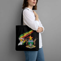Zimbabwe Wings Flag Tote Bag Proudly Zimbabwean - Wonder Print Shop