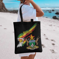 Zimbabwe Wings Flag Tote Bag Proudly Zimbabwean - Wonder Print Shop