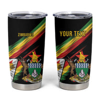 Zimbabwe Wings Flag Tumbler Cup Proudly Zimbabwean - Wonder Print Shop
