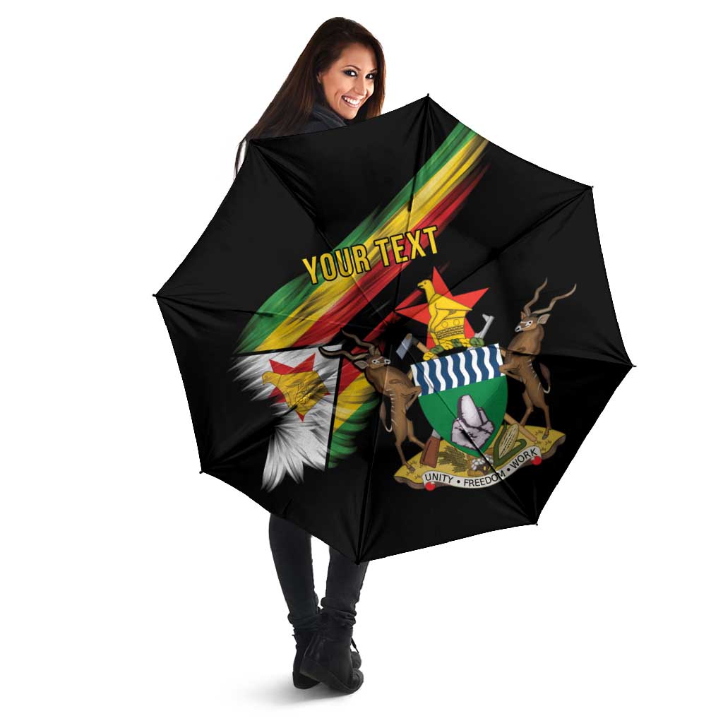 Zimbabwe Wings Flag Umbrella Proudly Zimbabwean - Wonder Print Shop