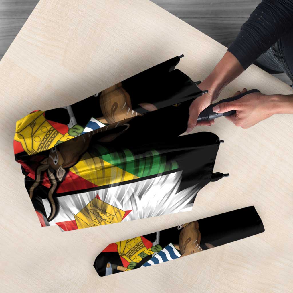 Zimbabwe Wings Flag Umbrella Proudly Zimbabwean - Wonder Print Shop
