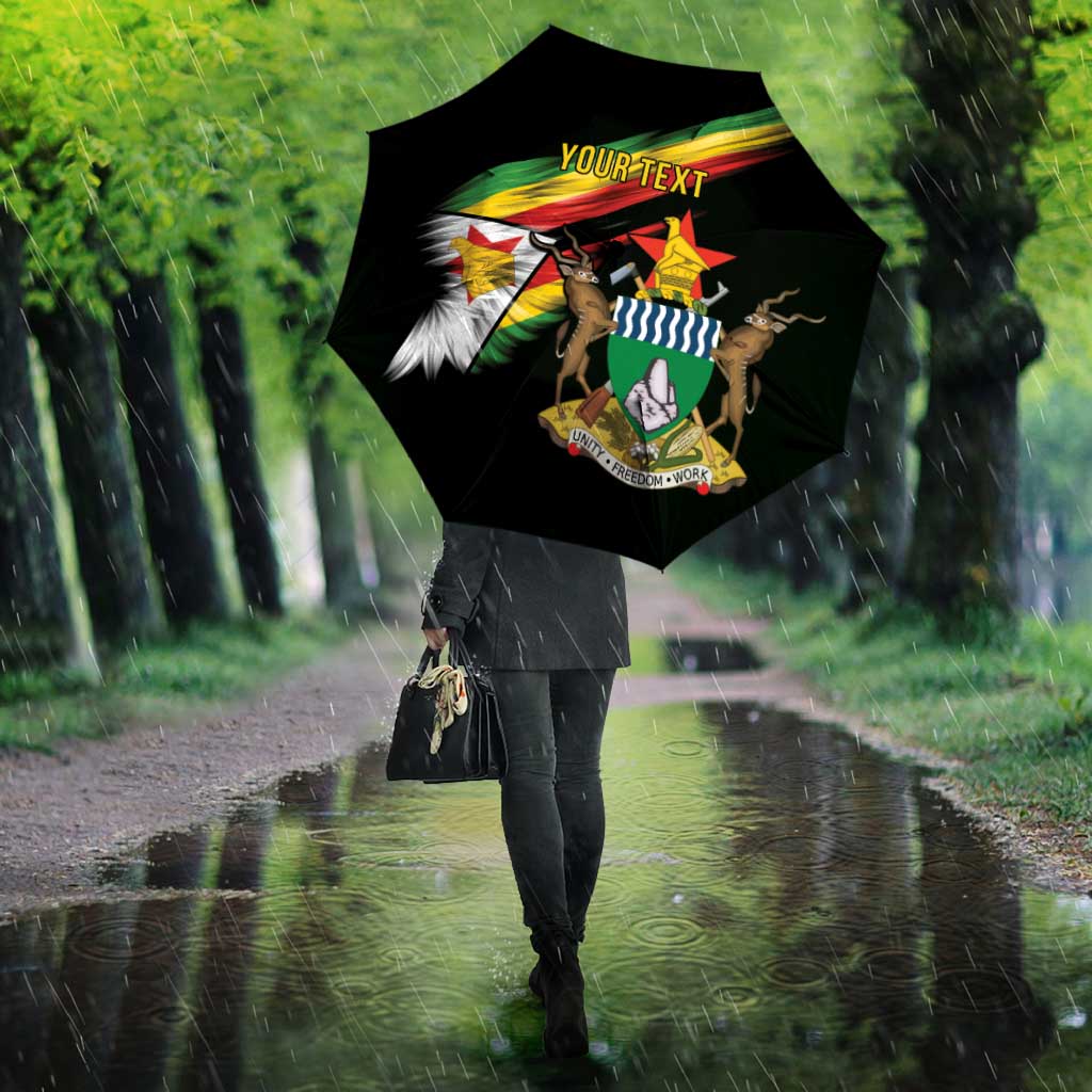 Zimbabwe Wings Flag Umbrella Proudly Zimbabwean - Wonder Print Shop