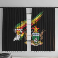 Zimbabwe Wings Flag Window Curtain Proudly Zimbabwean - Wonder Print Shop