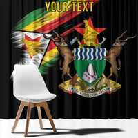 Zimbabwe Wings Flag Window Curtain Proudly Zimbabwean - Wonder Print Shop