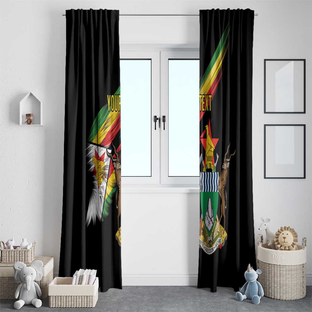 Zimbabwe Wings Flag Window Curtain Proudly Zimbabwean - Wonder Print Shop
