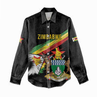 Zimbabwe Wings Flag Women Casual Shirt Proudly Zimbabwean - Wonder Print Shop