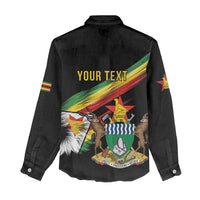 Zimbabwe Wings Flag Women Casual Shirt Proudly Zimbabwean - Wonder Print Shop
