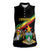 Zimbabwe Wings Flag Women Sleeveless Polo Shirt Proudly Zimbabwean - Wonder Print Shop