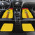 Uganda Cricket Custom Car Mats Cranes Cricket Ball Fire - Wonder Print Shop