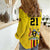 Uganda Cricket Custom Women Casual Shirt Cranes Cricket Ball Fire - Wonder Print Shop