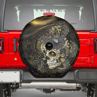 Mexico Quetzalcoatl Aztec Calendar Spare Tire Cover Black Gold Tribal Warrior Art