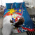 Personalized Filipino-American Bedding Set The Eight-Rayed Sun with Bald Eagle LT9 - Wonder Print Shop