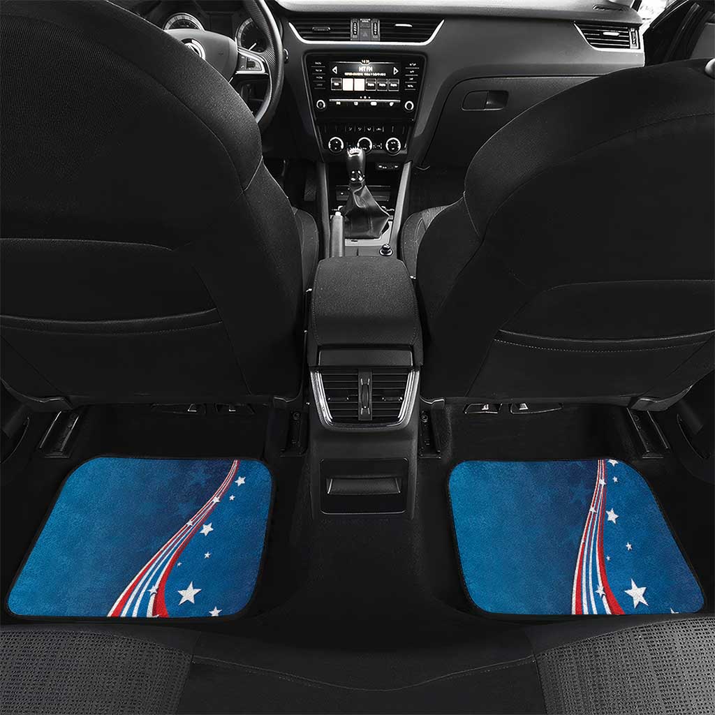 Personalized Filipino-American Car Mats The Eight-Rayed Sun with Bald Eagle LT9 - Wonder Print Shop