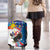 Personalized Filipino-American Luggage Cover The Eight-Rayed Sun with Bald Eagle - Wonder Print Shop