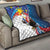 Personalized Filipino-American Quilt The Eight-Rayed Sun with Bald Eagle - Wonder Print Shop
