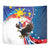 Personalized Filipino-American Tapestry The Eight-Rayed Sun with Bald Eagle - Wonder Print Shop