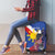 Personalized Filipino-American Luggage Cover Philippines Coat Of Arms with Bald Eagle - Wonder Print Shop