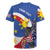 Personalized Filipino-American Rugby Jersey Philippines Coat Of Arms with Bald Eagle - Wonder Print Shop