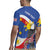 Personalized Filipino-American Rugby Jersey Philippines Coat Of Arms with Bald Eagle - Wonder Print Shop