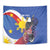 Personalized Filipino-American Tapestry Philippines Coat Of Arms with Bald Eagle - Wonder Print Shop
