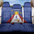 Personalized Pilipinas Eight-Rayed Sun Back Car Seat Cover Philippines Map With Polynesian Style LT9 - Wonder Print Shop