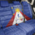 Personalized Pilipinas Eight-Rayed Sun Back Car Seat Cover Philippines Map With Polynesian Style LT9 - Wonder Print Shop