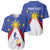 Personalized Pilipinas Eight-Rayed Sun Baseball Jersey Philippines Map With Polynesian Style LT9 - Wonder Print Shop