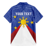 Personalized Pilipinas Eight-Rayed Sun Family Matching Mermaid Dress and Hawaiian Shirt Philippines Map With Polynesian Style LT9 - Wonder Print Shop