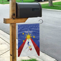 Personalized Pilipinas Eight-Rayed Sun Garden Flag Philippines Map With Polynesian Style - Wonder Print Shop