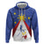 Personalized Pilipinas Eight-Rayed Sun Zip Hoodie Philippines Map With Polynesian Style - Wonder Print Shop