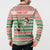 Six Seven Meme Personalized Button Sweatshirt Funny Green Hand Christmas - Wonder Print Shop