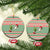 Six Seven Meme Ceramic Ornament Funny Green Hand Christmas - Wonder Print Shop