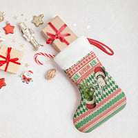 Six Seven Meme Christmas Stocking Funny Green Hand Christmas - Wonder Print Shop